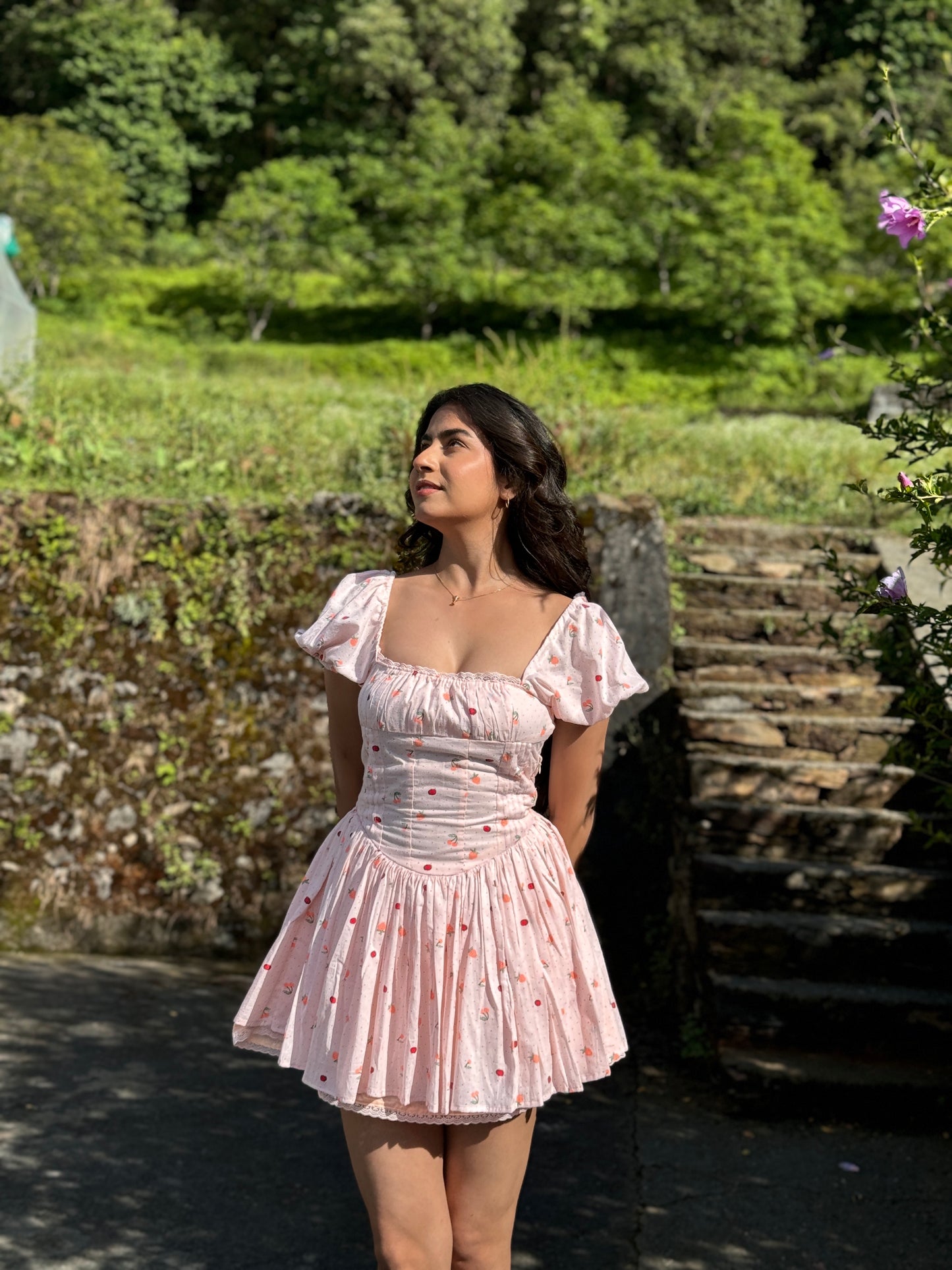 Barbie Short Peach Dress